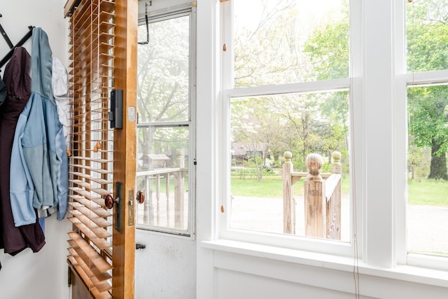 5915 S Pipestone Rd, Eau Claire, MI 49111 - view of doorway to outside