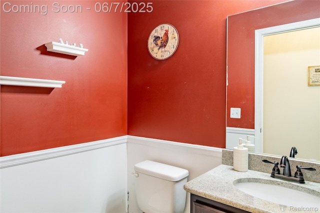 791 Glen Meadows Dr, South Lyon, MI 48178 - bathroom with vanity and toilet