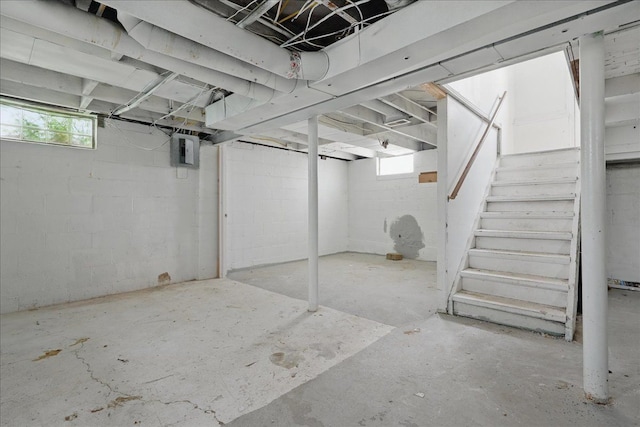 21803 Brittany Ave, Eastpointe, MI 48021 - basement featuring stairway