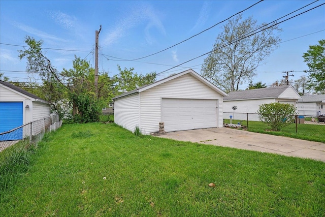 21803 Brittany Ave, Eastpointe, MI 48021 - view of detached garage