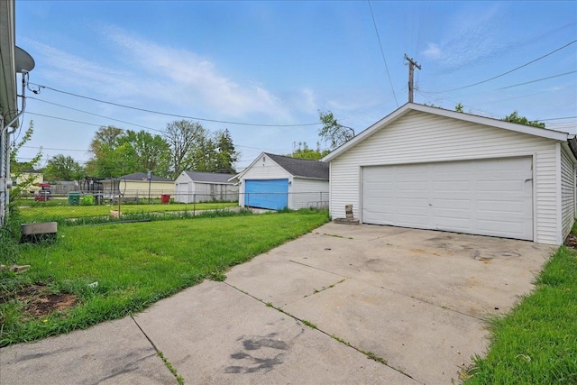 21803 Brittany Ave, Eastpointe, MI 48021 - view of detached garage