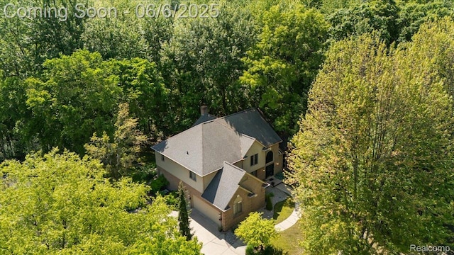 53629 Wayburn Ct, Utica, MI 48315 - view from above of property