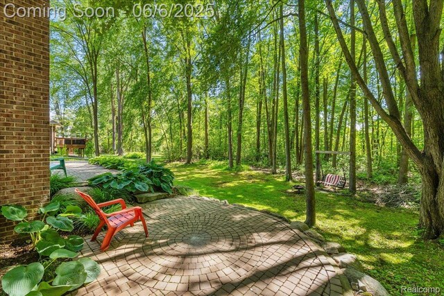 53629 Wayburn Ct, Utica, MI 48315 - view of patio