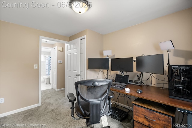 3714 Prairie Ave, Berkley, MI 48072 - carpeted office space with baseboards