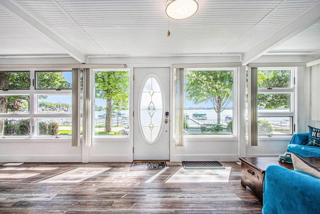 61564 Park St, Cassopolis, MI 49031 - sunroom / solarium with healthy amount of natural light
