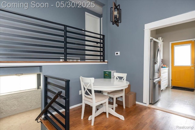 771 Easley Dr, Westland, MI 48186 - dining space featuring plenty of natural light and wood finished floors