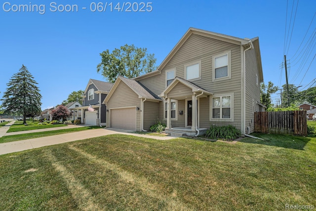 4715 Mandalay Ave, Royal Oak, MI 48073 - view of front of house featuring an attached garage and driveway