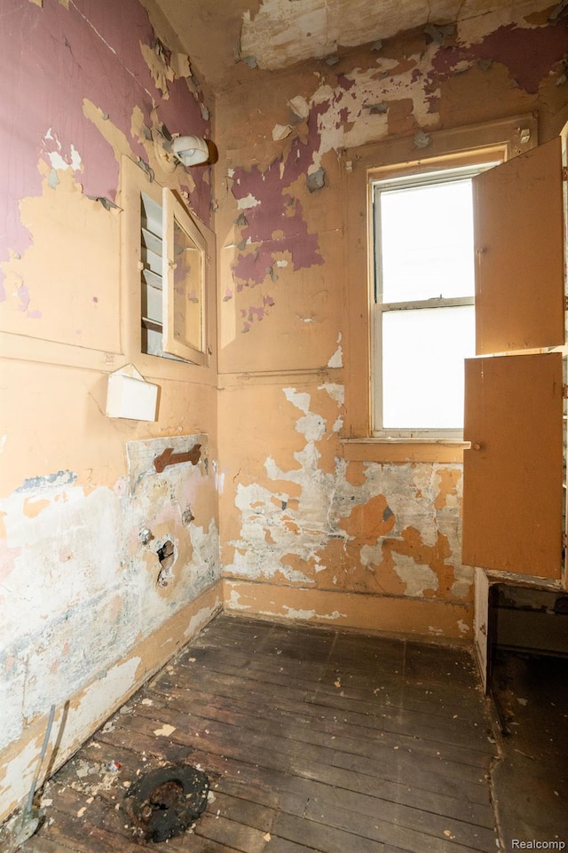 17257 Moenart St, Hamtramck, MI 48212 - empty room featuring hardwood / wood-style flooring