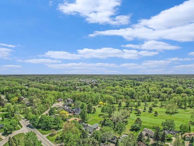 1506 Golfside Ct, Flushing, MI 48433 - aerial view of a heavily wooded area