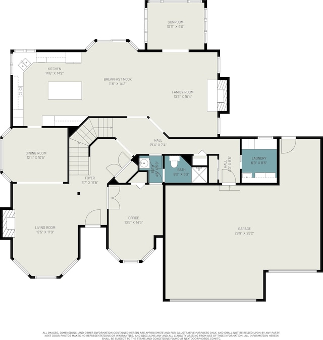 1506 Golfside Ct, Flushing, MI 48433 - floor plan / room layout