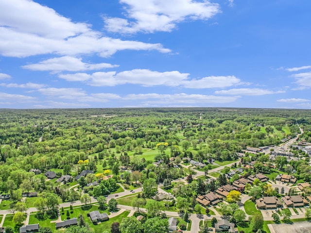 1506 Golfside Ct, Flushing, MI 48433 - drone / aerial view of a forest