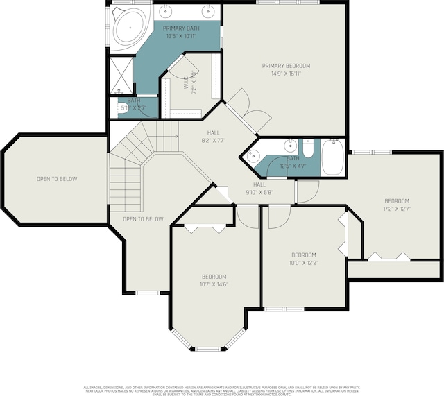 1506 Golfside Ct, Flushing, MI 48433 - floor plan / room layout