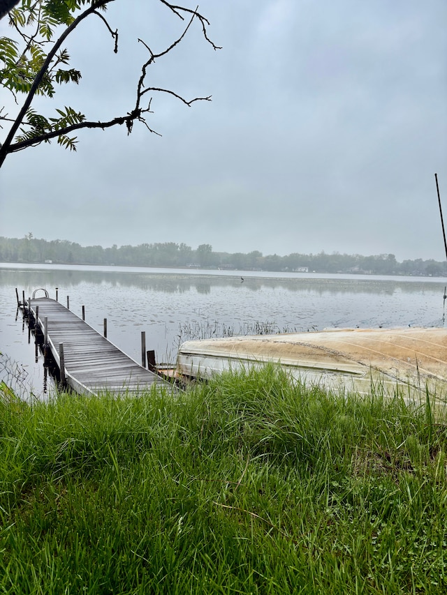 3788 Cedar Point Rd, Howell, MI 48843 - dock area with a water view