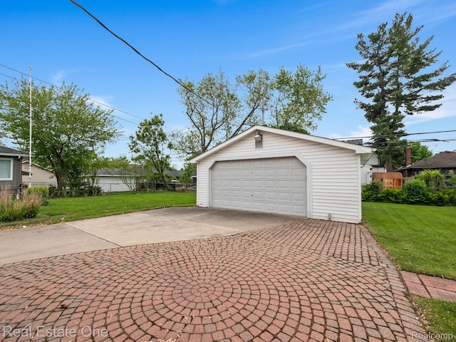 1149 Larkmoor Blvd, Berkley, MI 48072 - view of detached garage