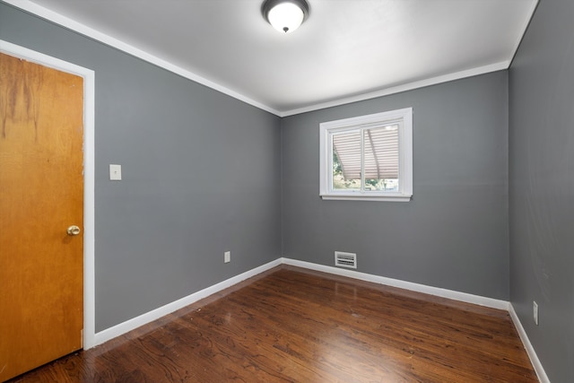 22637 Karam Ct, Warren, MI 48091 - empty room with baseboards and dark wood-style floors