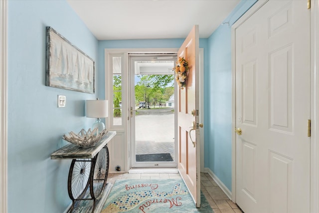 3761 Hunt Rd, Lapeer, MI 48446 - tiled entryway with baseboards