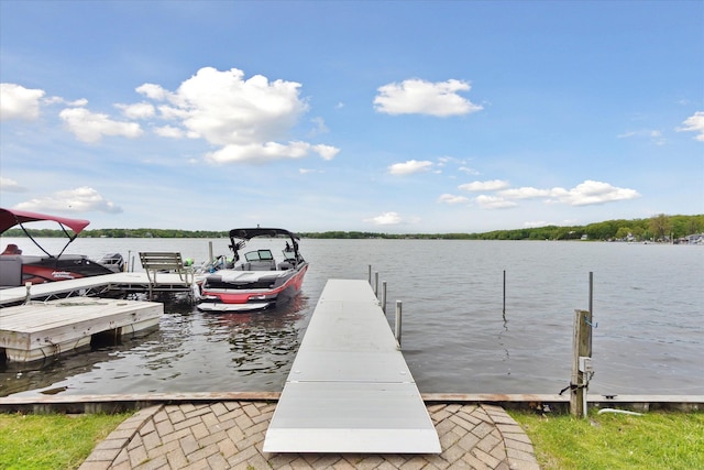 3761 Hunt Rd, Lapeer, MI 48446 - dock featuring a water view