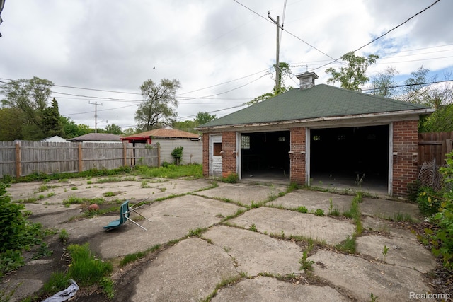 19610 Norwood St, Detroit, MI 48234 - view of detached garage