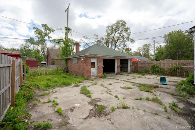 19610 Norwood St, Detroit, MI 48234 - view of detached garage