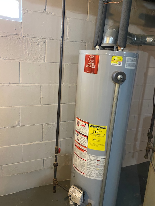 13020 Castle St, Southgate, MI 48195 - utility room with water heater