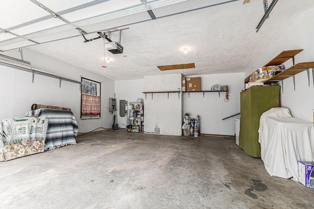 7719 Guenthardt Rd, Manistee, MI 49660 - garage with a garage door opener