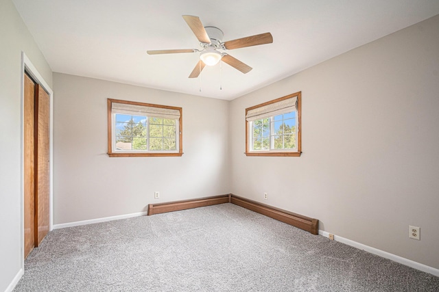 823 W Park Dr, Niles, MI 49120 - unfurnished bedroom with carpet floors, baseboards, and a closet