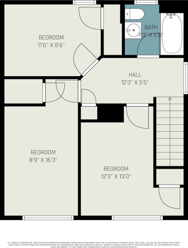 50 Elm St, River Rouge, MI 48218 - home floor plan