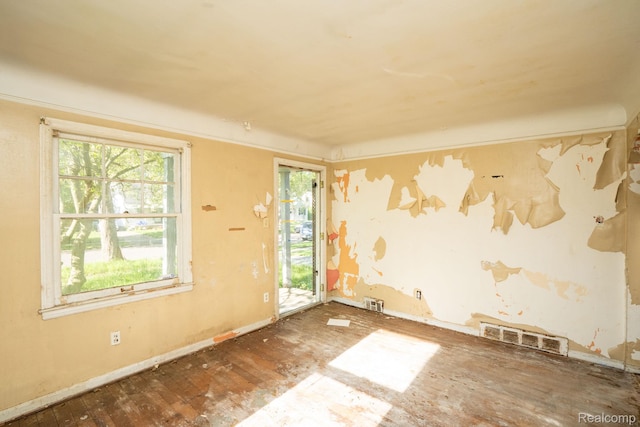 15693 Liberal St, Detroit, MI 48205 - spare room with wood finished floors
