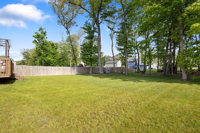 25596 Forest Dr, Mattawan, MI 49071 - view of yard