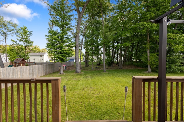25596 Forest Dr, Mattawan, MI 49071 - view of yard