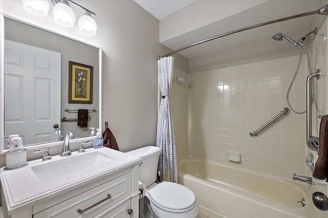 14829 Mayview, Shelby Twp, MI 48315 - full bath with shower / tub combo, toilet, and vanity
