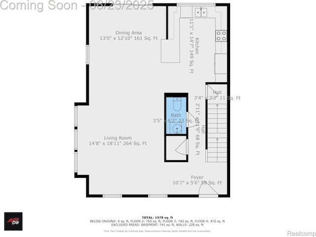 750 2nd St Unit 27, Wyandotte, MI 48192 - view of home floor plan