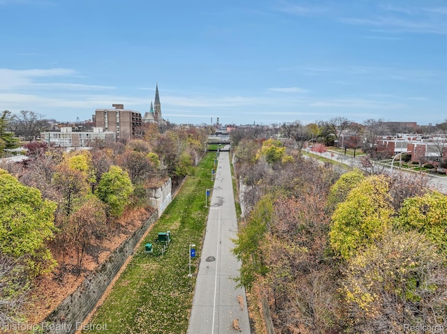 1300 E Lafayette St Unit 2502, Detroit, MI 48207 - aerial view