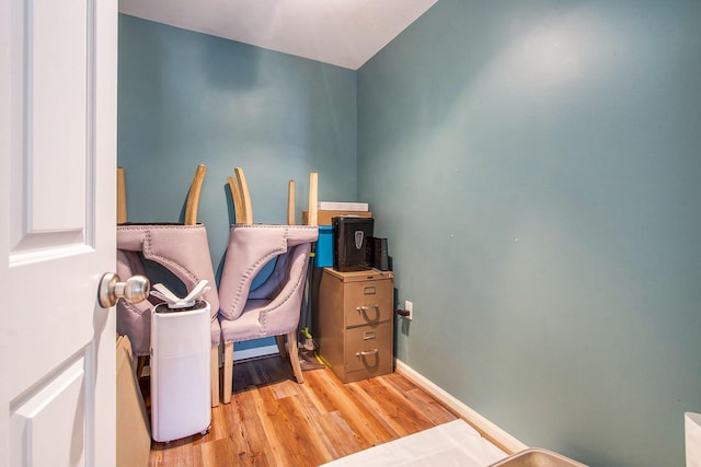 4049 Berkeley Ave Unit 25, Canton, MI 48188 - miscellaneous room with wood finished floors and baseboards