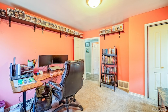 706 White Ave, Lincoln Park, MI 48146 - carpeted office featuring baseboards