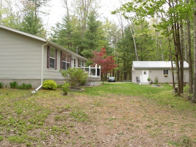 6515 Maple Rd, Ludington, MI 49431 - view of yard