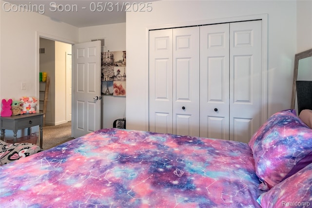 9480 White Tail Dr, Ypsilanti, MI 48197 - carpeted bedroom featuring a closet and baseboards