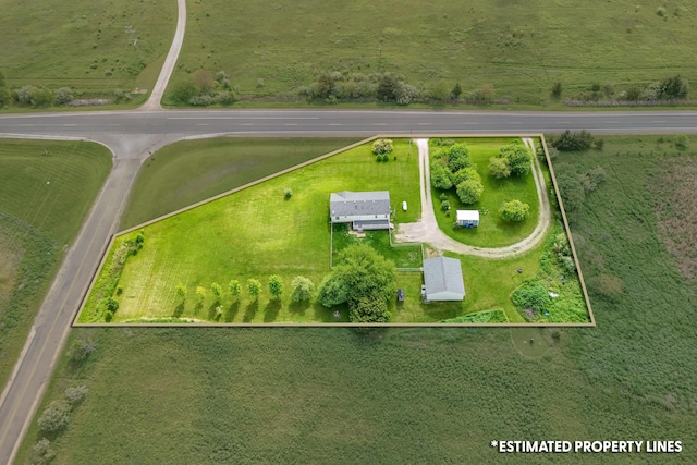 10060 Pioneer Rd, Hillsdale, MI 49242 - view of rural area featuring property parcel outlined