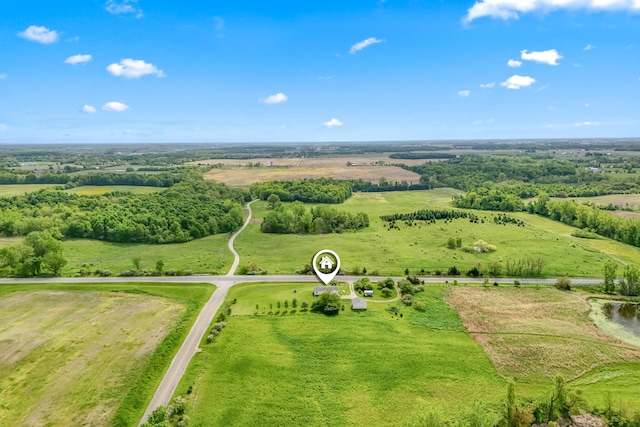 10060 Pioneer Rd, Hillsdale, MI 49242 - aerial view of sparsely populated area