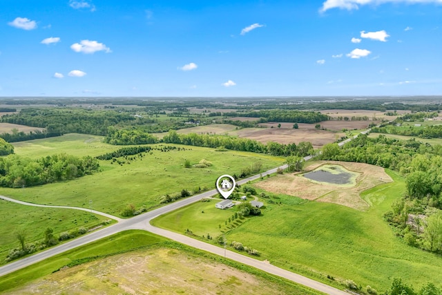 10060 Pioneer Rd, Hillsdale, MI 49242 - aerial view of sparsely populated area