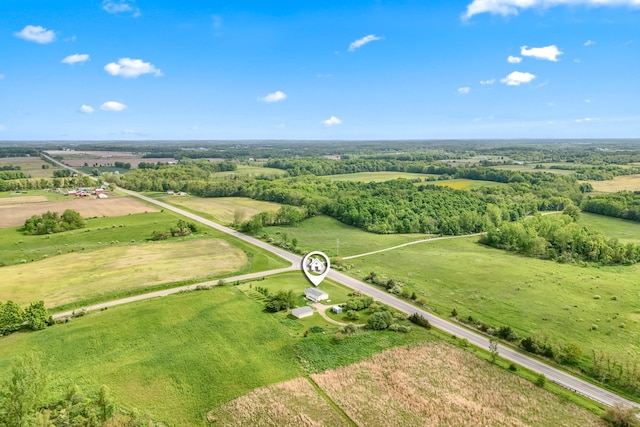 10060 Pioneer Rd, Hillsdale, MI 49242 - aerial view of sparsely populated area