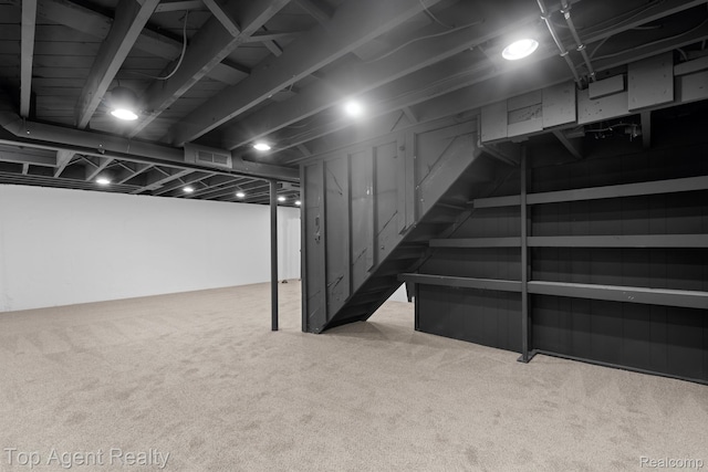 32525 Holden Dr, Warren, MI 48092 - finished basement with carpet flooring