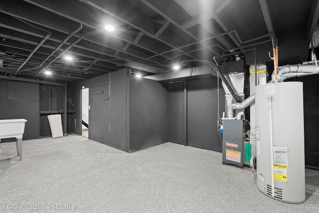 32525 Holden Dr, Warren, MI 48092 - finished below grade area with water heater and heating unit