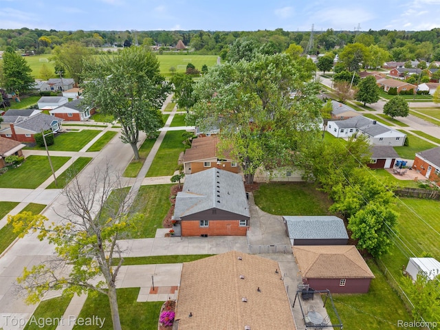 32525 Holden Dr, Warren, MI 48092 - aerial perspective of suburban area