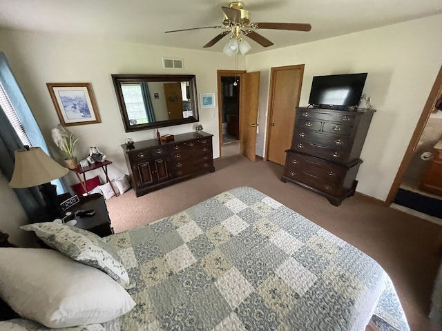 15091 Sebastian Ct, Shelby Twp, MI 48315 - bedroom with carpet flooring and ceiling fan