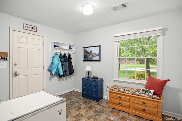 2960 Timberwyck Trail Dr, Troy, MI 48098 - mudroom with stone finish flooring and baseboards