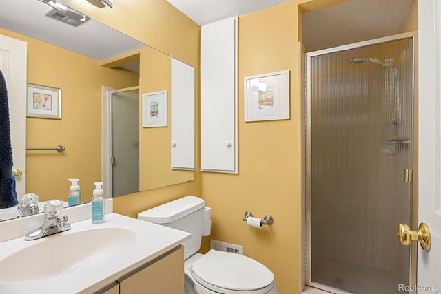 2960 Timberwyck Trail Dr, Troy, MI 48098 - full bathroom featuring vanity, toilet, and a stall shower