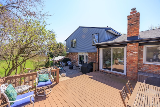 2960 Timberwyck Trail Dr, Troy, MI 48098 - view of wooden terrace