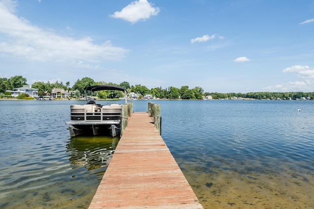 7881 Lakewood Dr, Coloma, MI 49038 - dock with a water view