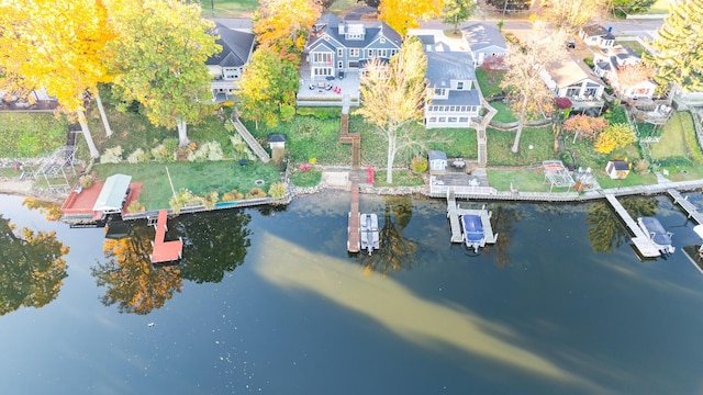 7881 Lakewood Dr, Coloma, MI 49038 - dock with a water view